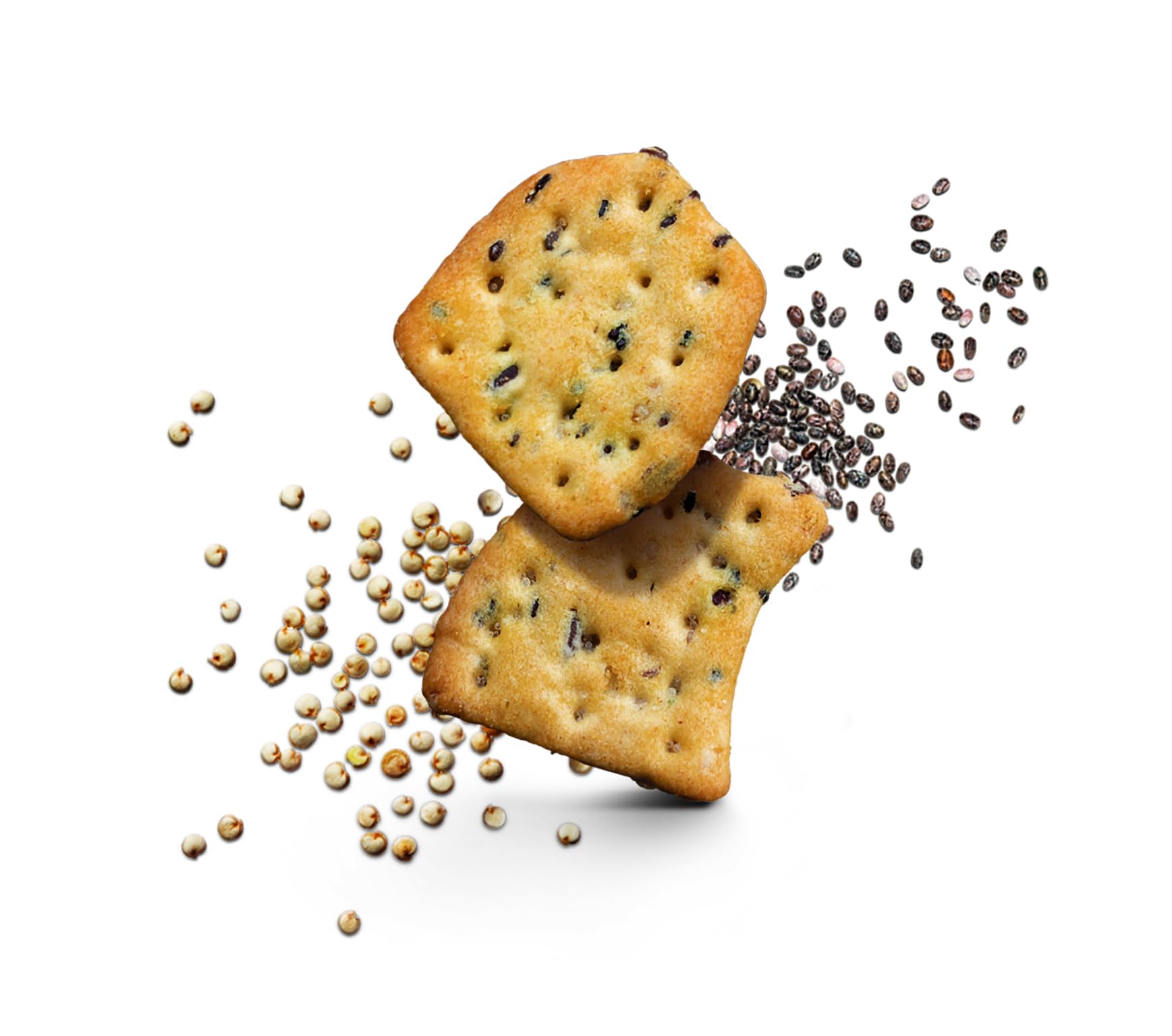 Galletas Gullón Mini Bites Quinoa y Chía 160g (4x40g)