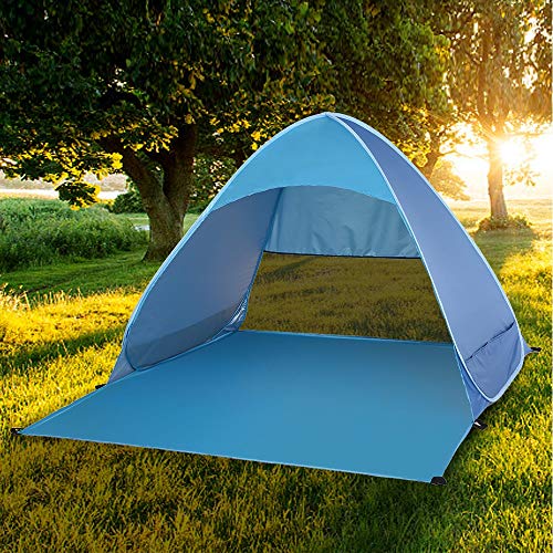 Carpa instantánea automática ligera para playa miniatura 3