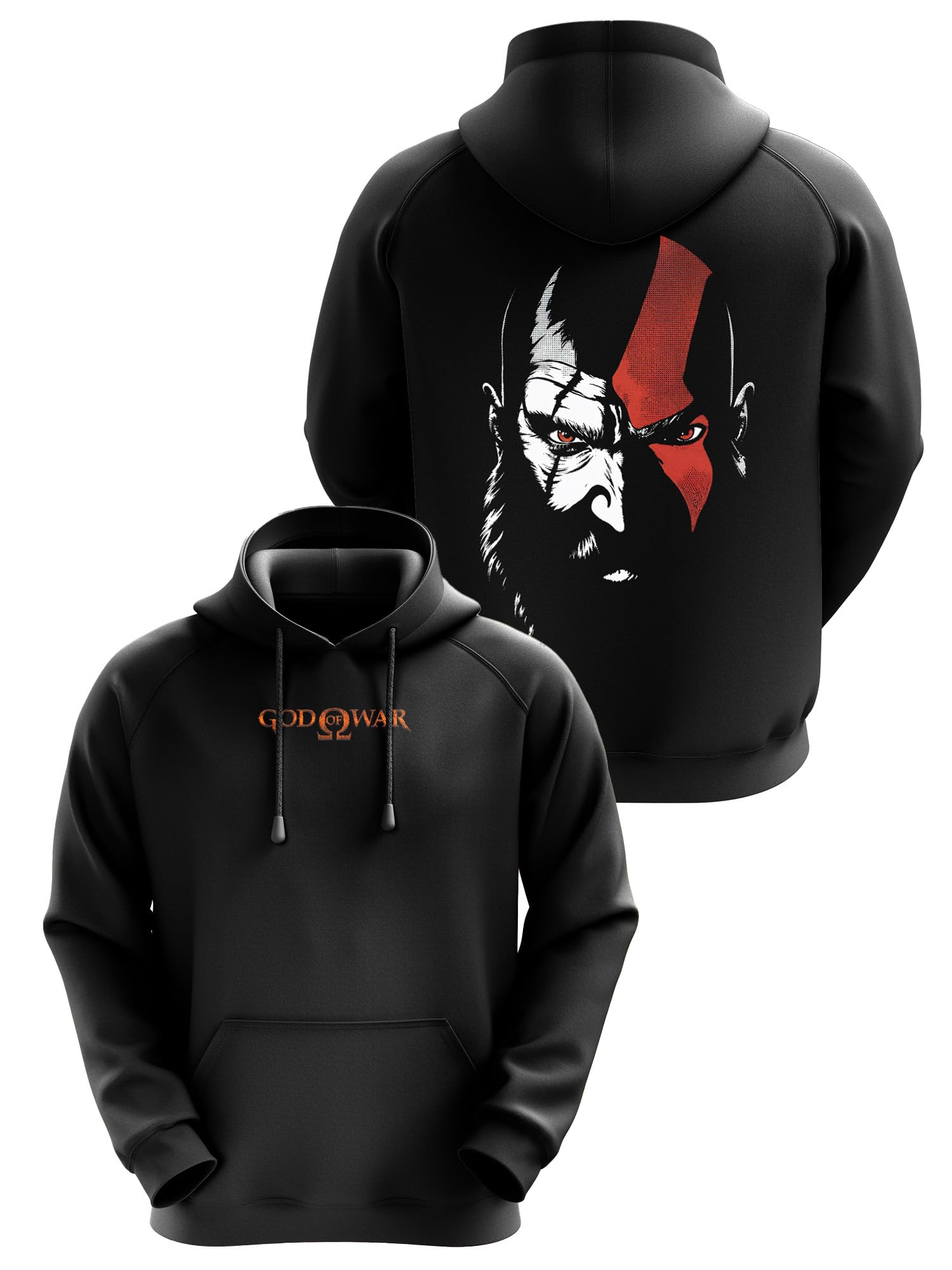 fanideazMens Full Sleeve Printed Hoodie for Mens || Hooded Sweatshirt for Men ||Cotton Graphic Printed Sweatshirt for Men