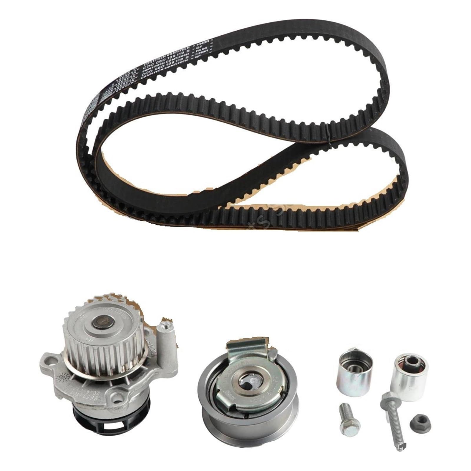 06F198119A Para Seat Para Skoda Para Passat B6 2.0L 2002-VAG 06F 198 119 B Kit De Correa Distribución Del Motor Piñón cadena | 4-piece set