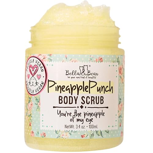Miniatura 6 de Bella & Bear Exfoliante corporal de piña - Vegano (6.7 onzas)