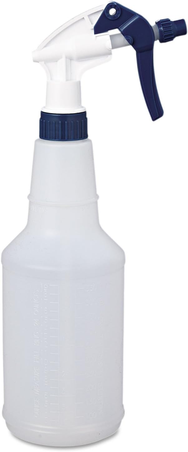 Impact 350245802 Trigger Sprayer, 8 1/8-Inch Tube, Fits 24oz Bottles, Blue/White, 3/Pack