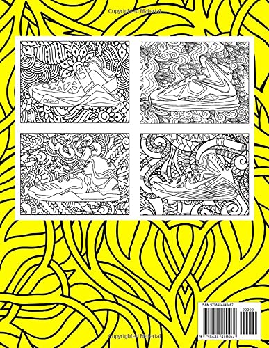 Sneaker Coloring Book: The Ultimate Sneakers Coloring Book Gift for Sneakerheads (Adults, Teens & Kids) (Sneakers Coloring Books) image 3