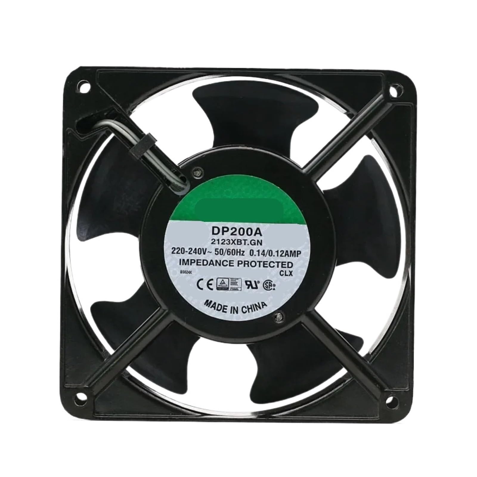 KNIUWMBMH AC 220V Fan DP200A 2123XBT.GN 0.14A 12038 220V 120 * 120 * 38mm Industrial Cooling Fan 120mm