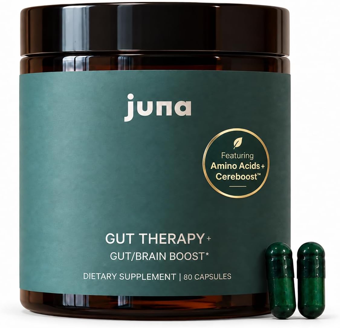 Gut Therapy, L-Glutamine & Probiotics for Gut-Brain Support, 60 Count