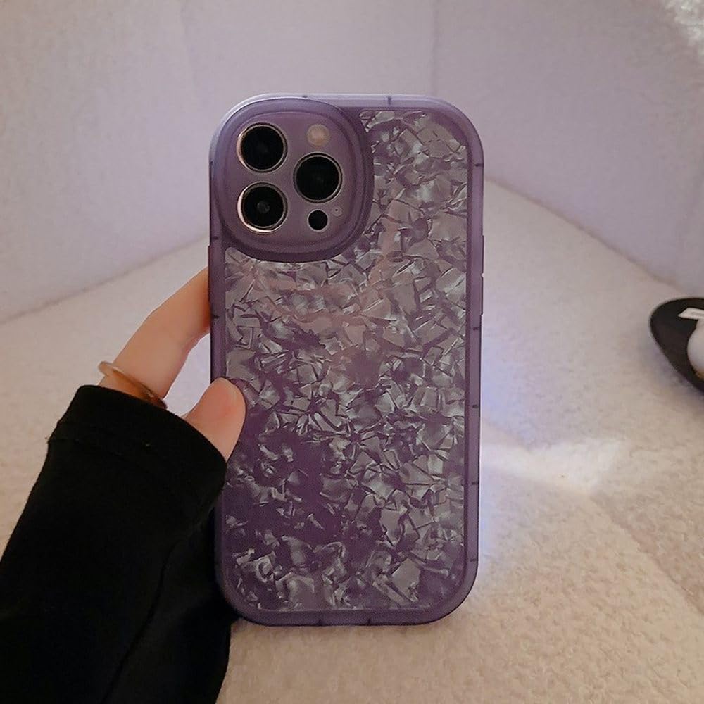 Coque iPhone antichoc silicone souple violet pour iPhone 15 Pro Max et modèles antérieurs