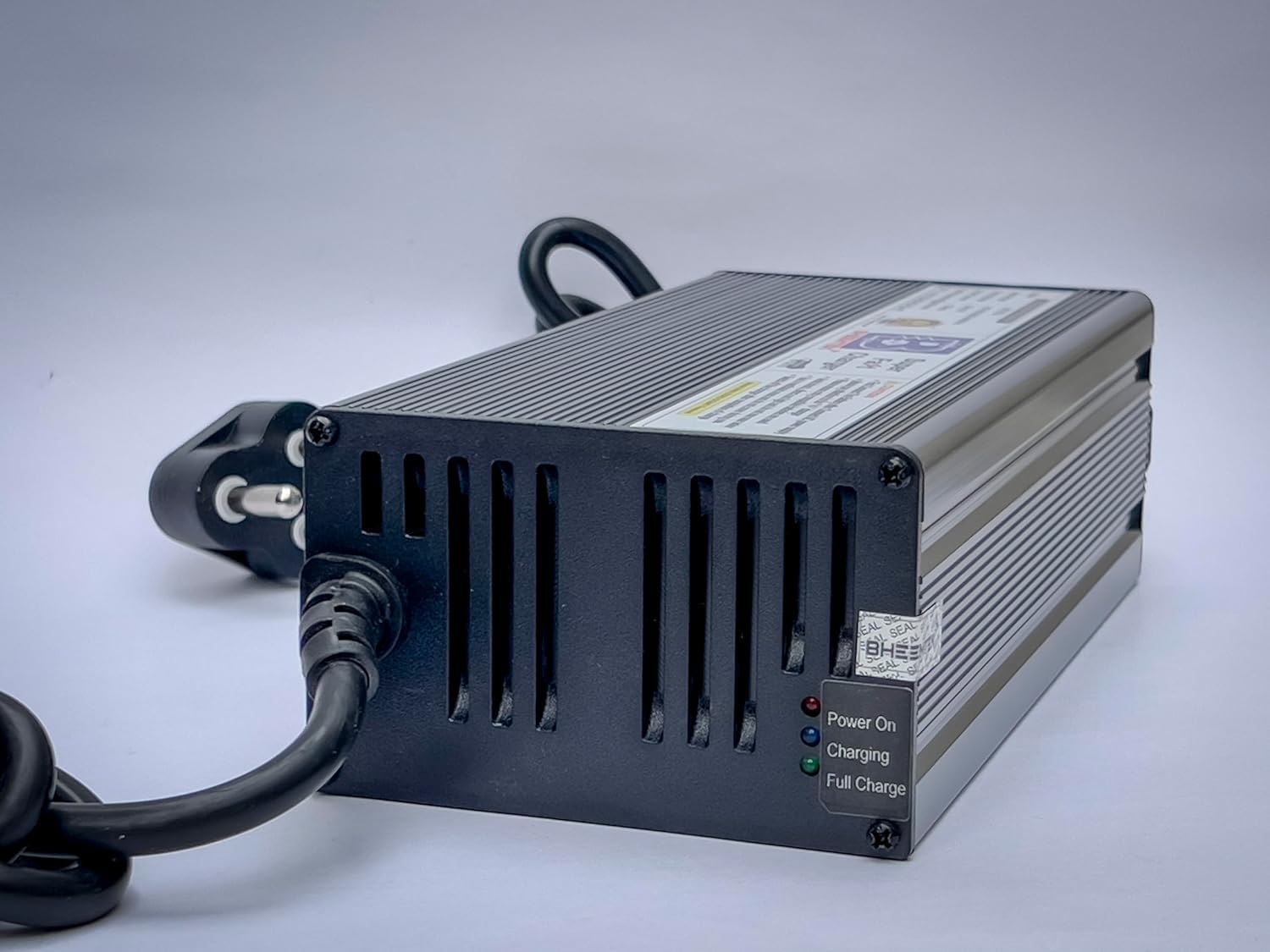 BHEEMTEK 72V 12A Fast EV Charger for Lithium Battery | Lithium-ion Battery Charger 72 Volts 12 Amp | High Speed SMPS Charger with 3 Pin T-Connector | Suitable for All EV-Bike,Scooty,Car. 2