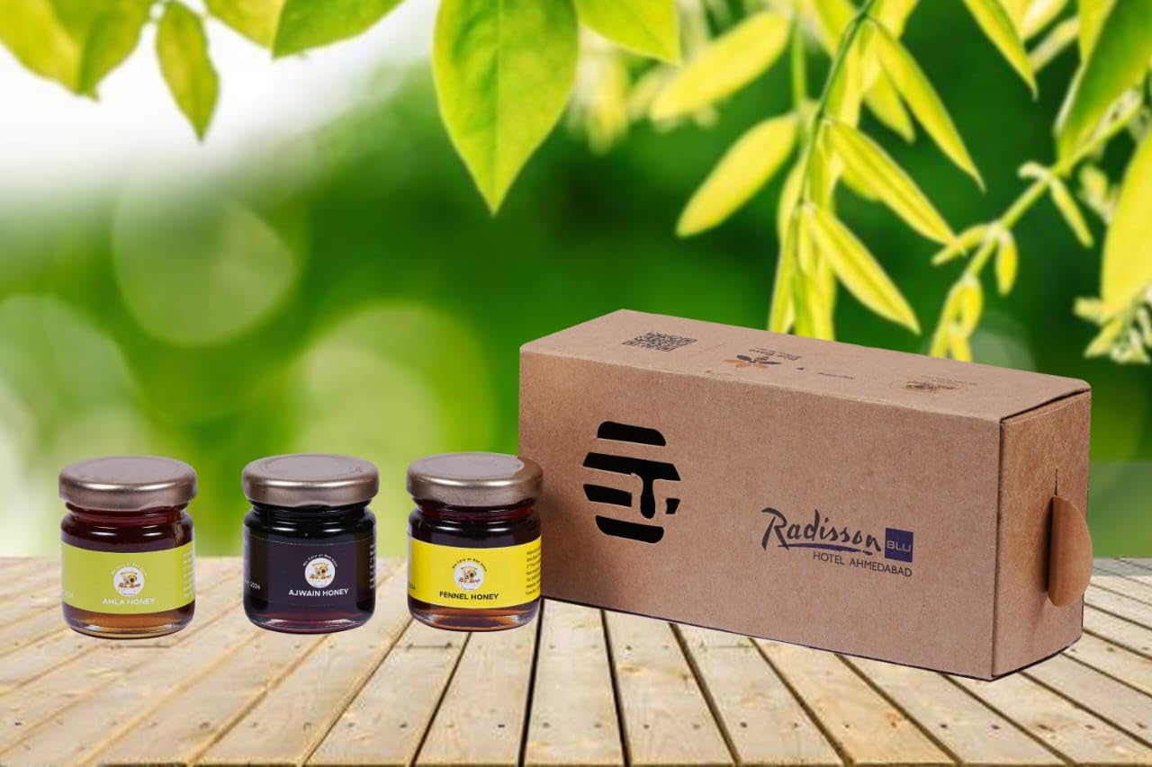 Bee Base Honey Diwali gift Pack Hamper- 3 Unique and rare varieties of Honey/Healthy and Natural/Healthy Gift Hamper of Honey/Festive Gift Set/Ajwain, Tulsi and Ginger Honey – 50g(Pack Of 3) (B0CM6L4WWG) Amazon Price History, Amazon Price Tracker