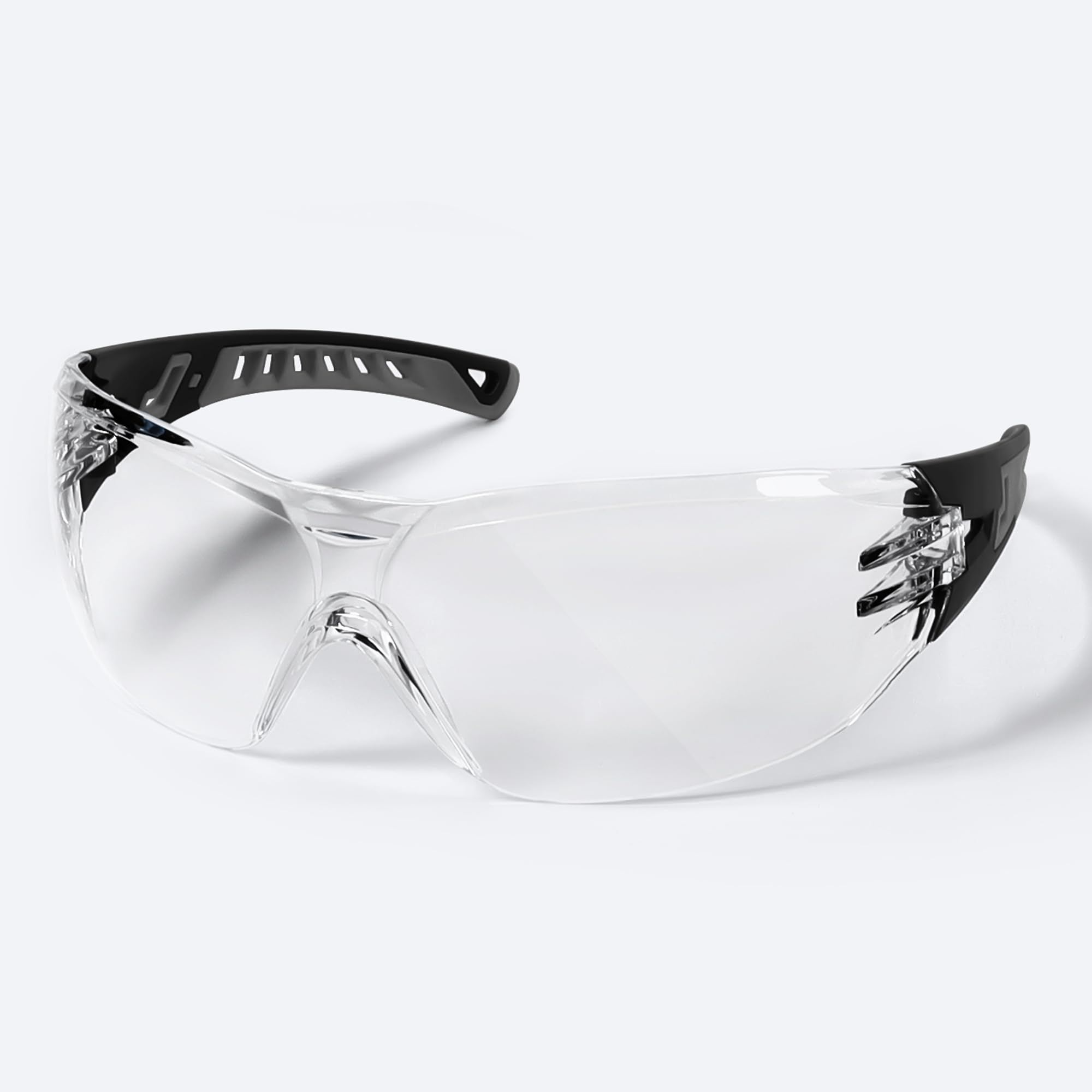 MORK&SUKY Z87 Safety Glasses, Wrap Around and Anti Fog Lenses,Eye Protection Glasses for Men and Women