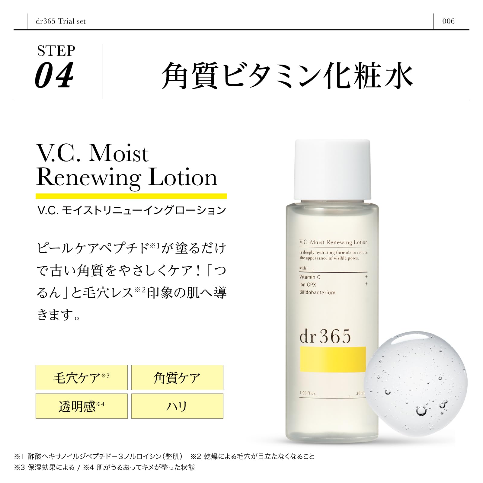 Amazon.co.jp: dr365 トライアルセット モイスト ビタミンc 化粧品