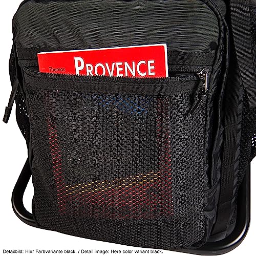 Foto von Tatonka Fischerstuhl 20L - Rucksack mit Hocker und 20 Liter Volumen - Mit stabilem Aluminiumrahmen - Belastbar bis 100 Kg (olive)