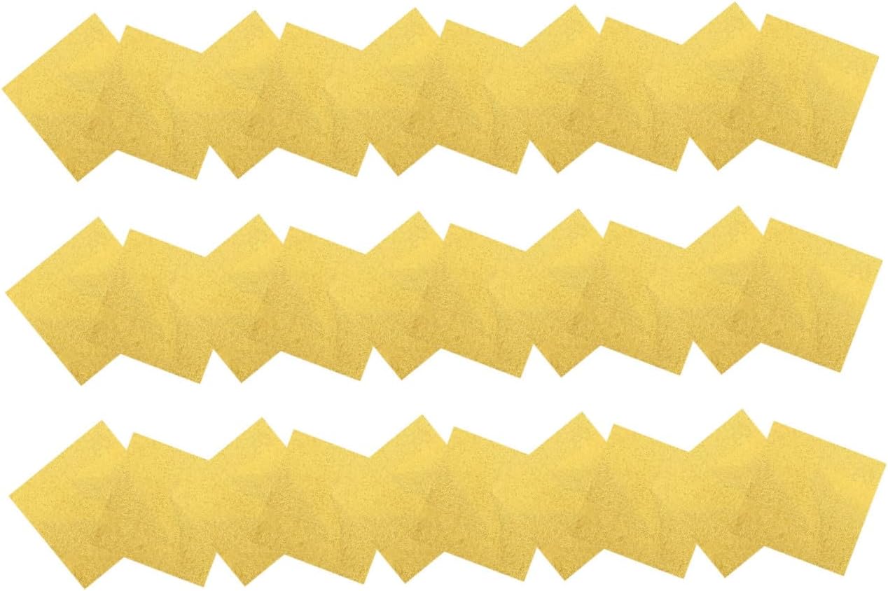 500pcs Gold Foil Aluminium Wrapping Paper for Chocolate and Candy Packaging for Parties Birthdays Weddings and Crafts