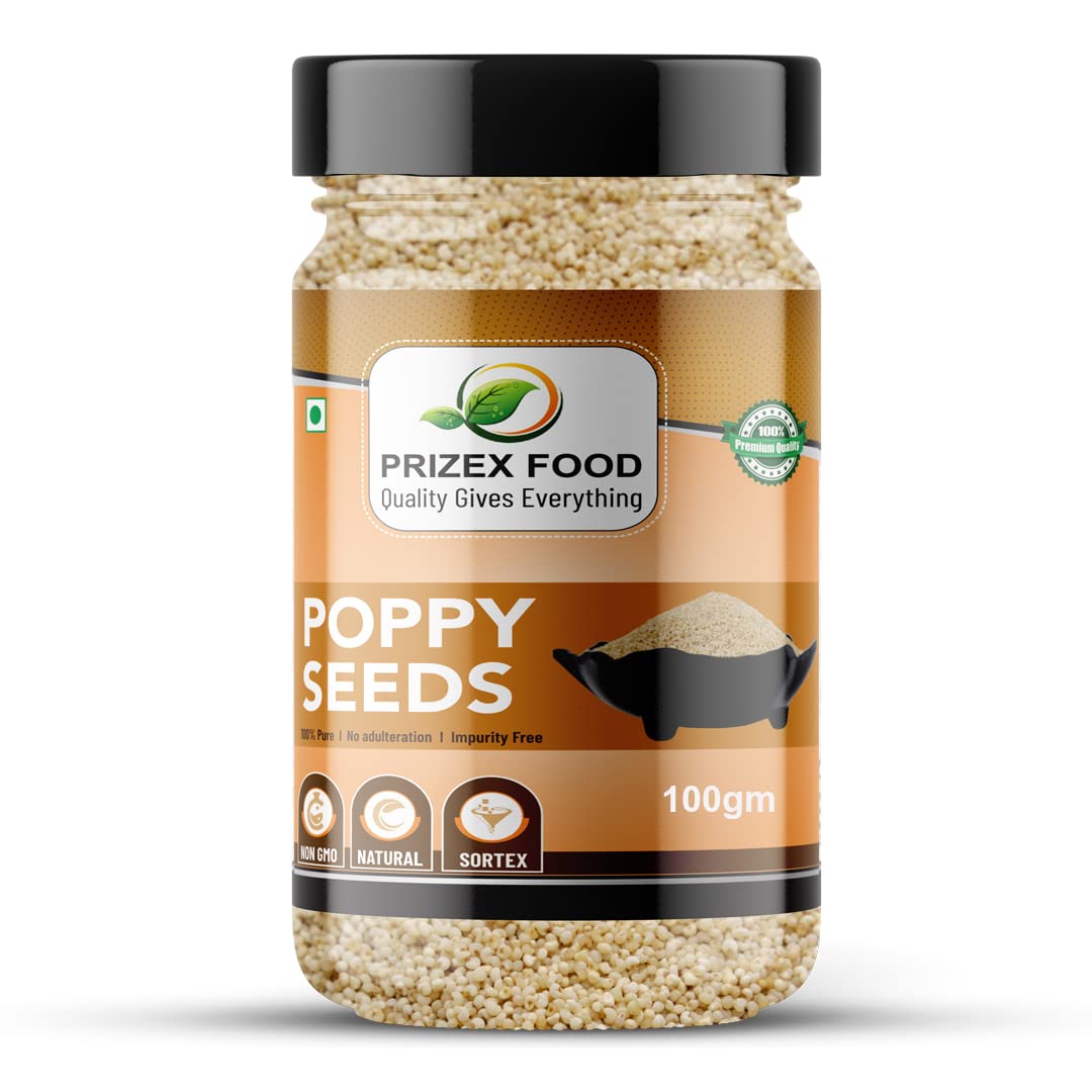 Prizex Fresh White Poppy Seeds For Eating (Khus Khus Posta Dana), 100% Pure (100 Grams) (B08QZ7BNHN) Amazon Price History, Amazon Price Tracker