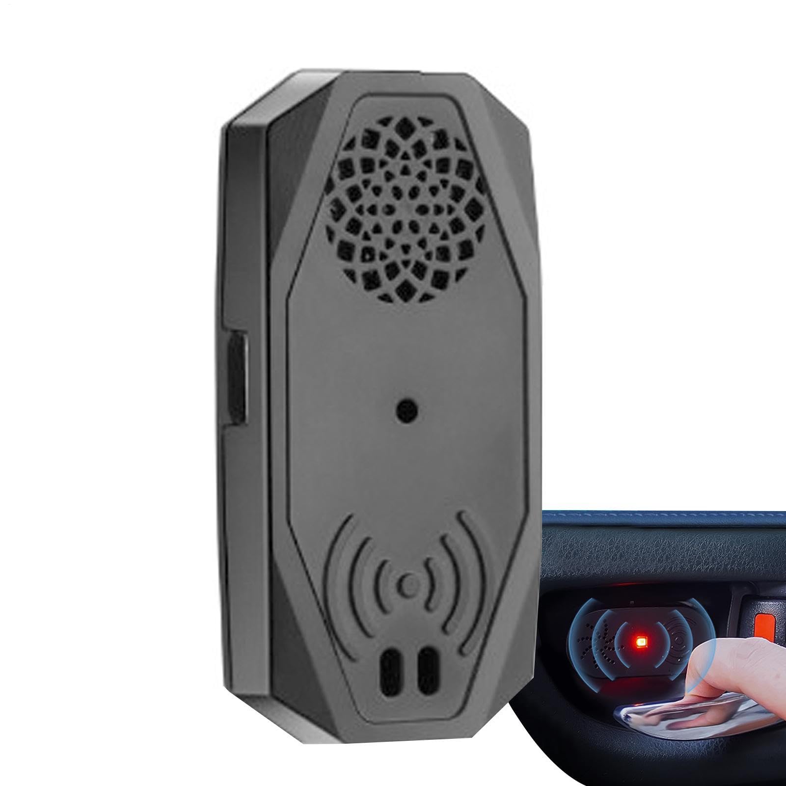Alarma de puerta de coche – Sensor de apertura de puerta de coche | Alarma de volumen fuerte para componentes electrónicos con sensor de alta sensibilidad para vehículos, SUV, coches, coches y