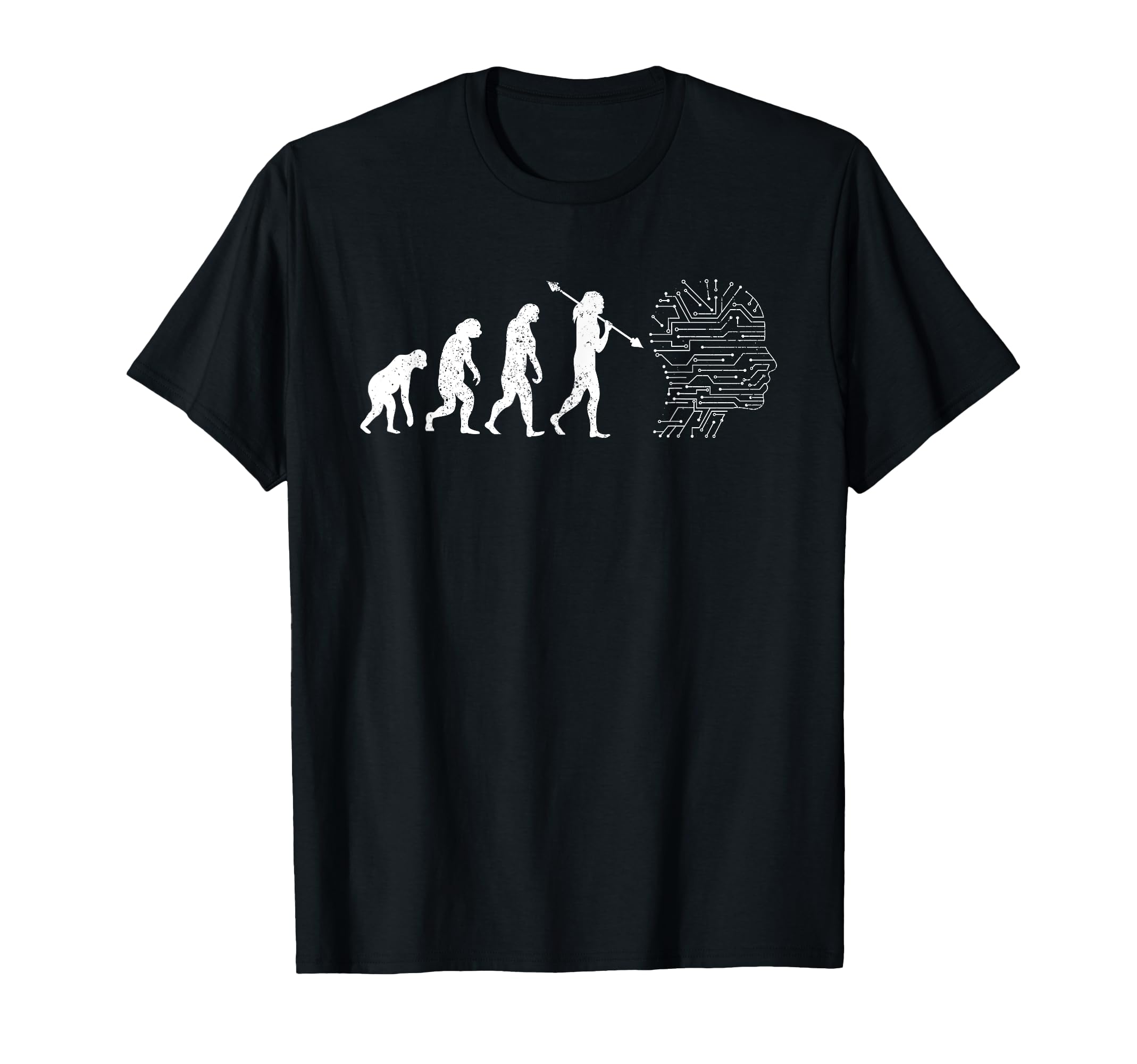 AI Evolution - Funny Artificial Intelligence T-Shirt