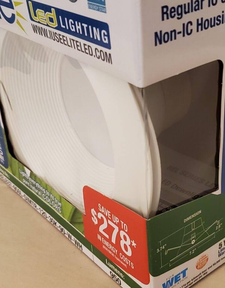 Miniatura 3 de REL637950LDIMT - Módulo de iluminación LED de retroajuste, 120V, 3000K, blanco