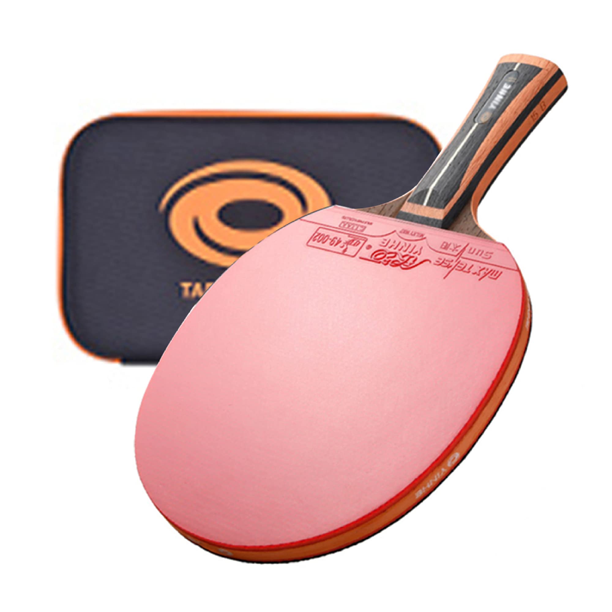 Raqueta de Ping Pong Profesional de Raquetas de Tenis de Mesa, Manija es un Hermoso Diseño Coordinado por Colores