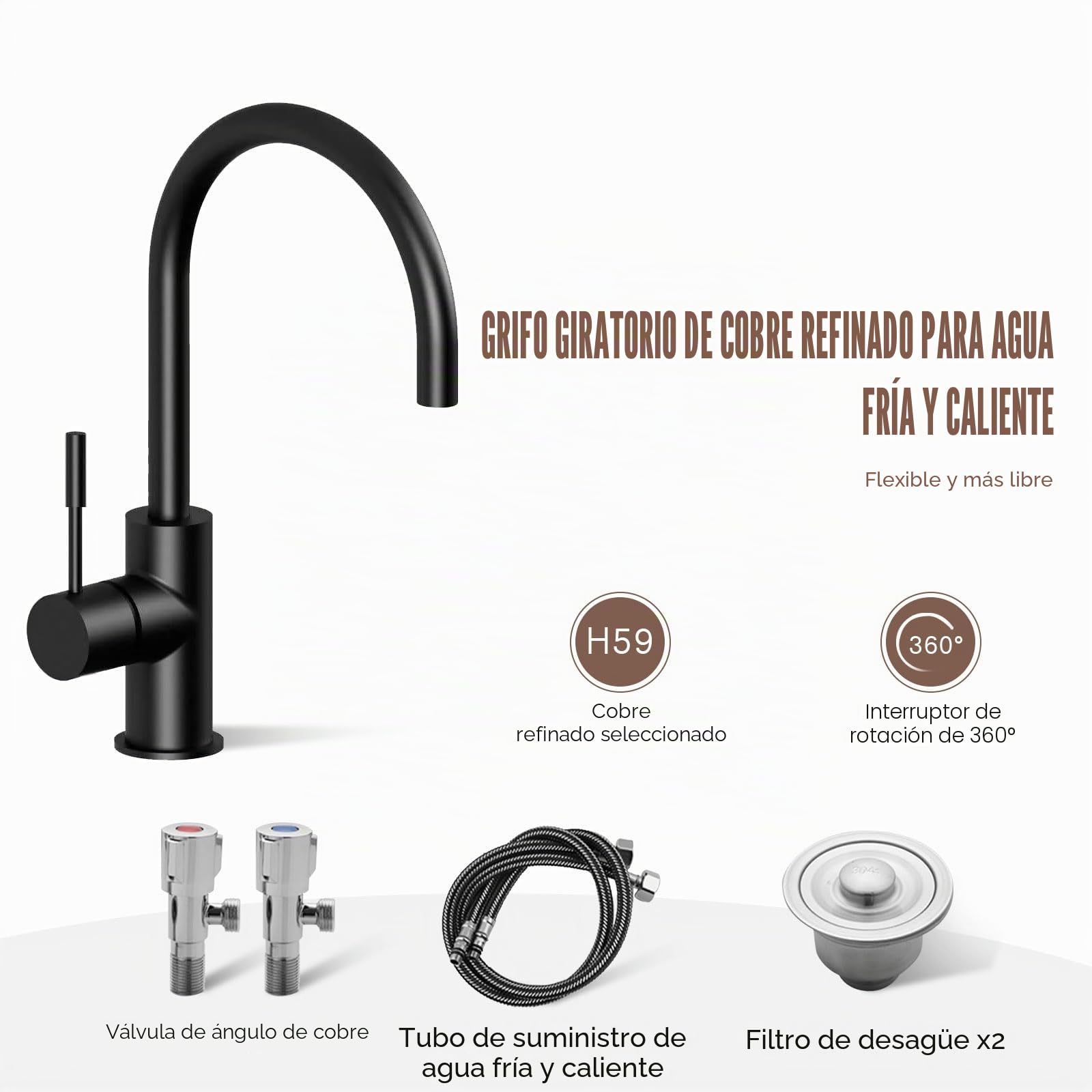 Fregadero de Exterior Independiente con Armario para Jardín y Taller, lavabo de acero inoxidable negro, cuerpo de aluminio de panel de abeja, incluye grifo de agua fría/caliente y kit de fontanería