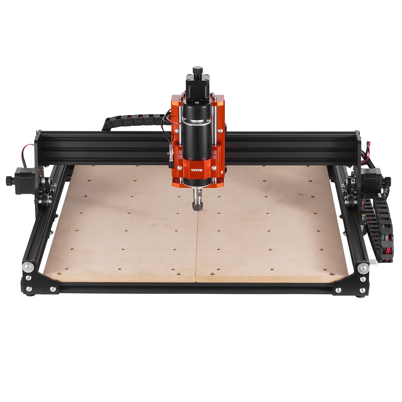 VEVOR CNC-Fräsmaschine, 300 W, Graviermaschine 3-Achsen-GRBL-Steuerung, Holzgravur-Schnitzfräsmaschinen-Kit, 400 x 400 x 60 mm Arbeitsbereich 1200 U/min für Holz, Acryl, MDF, PVC, Kunststoffschaum
