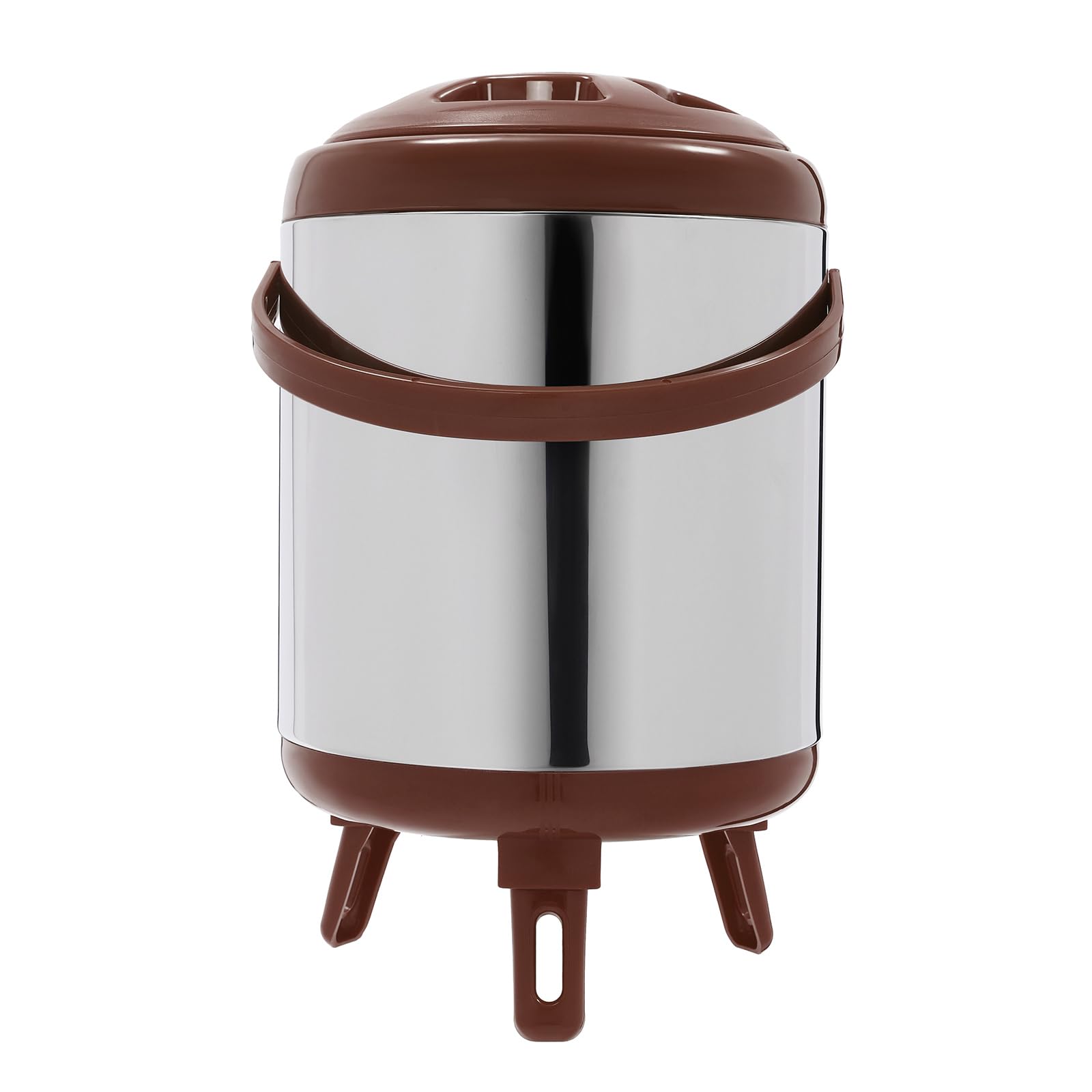 Distributore di acqua calda da 6 l, in acciaio inox, isolato, per caffè, picnic, viaggi, bar, buffet