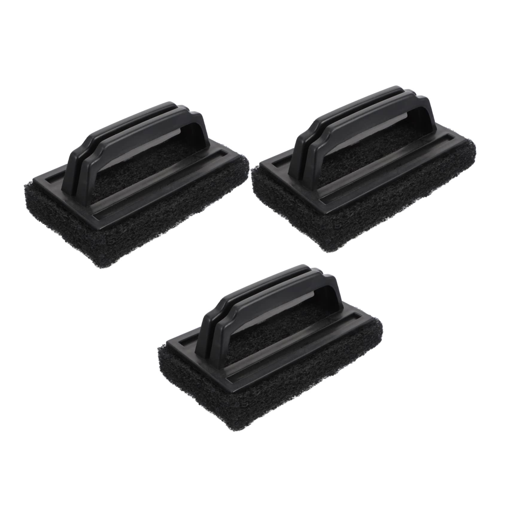 Milisten 3-Piece BBQ Grill Brush Set Heavy Duty Grill Cleaner BBQ Sponge Brush for Outdoor Indoor Use