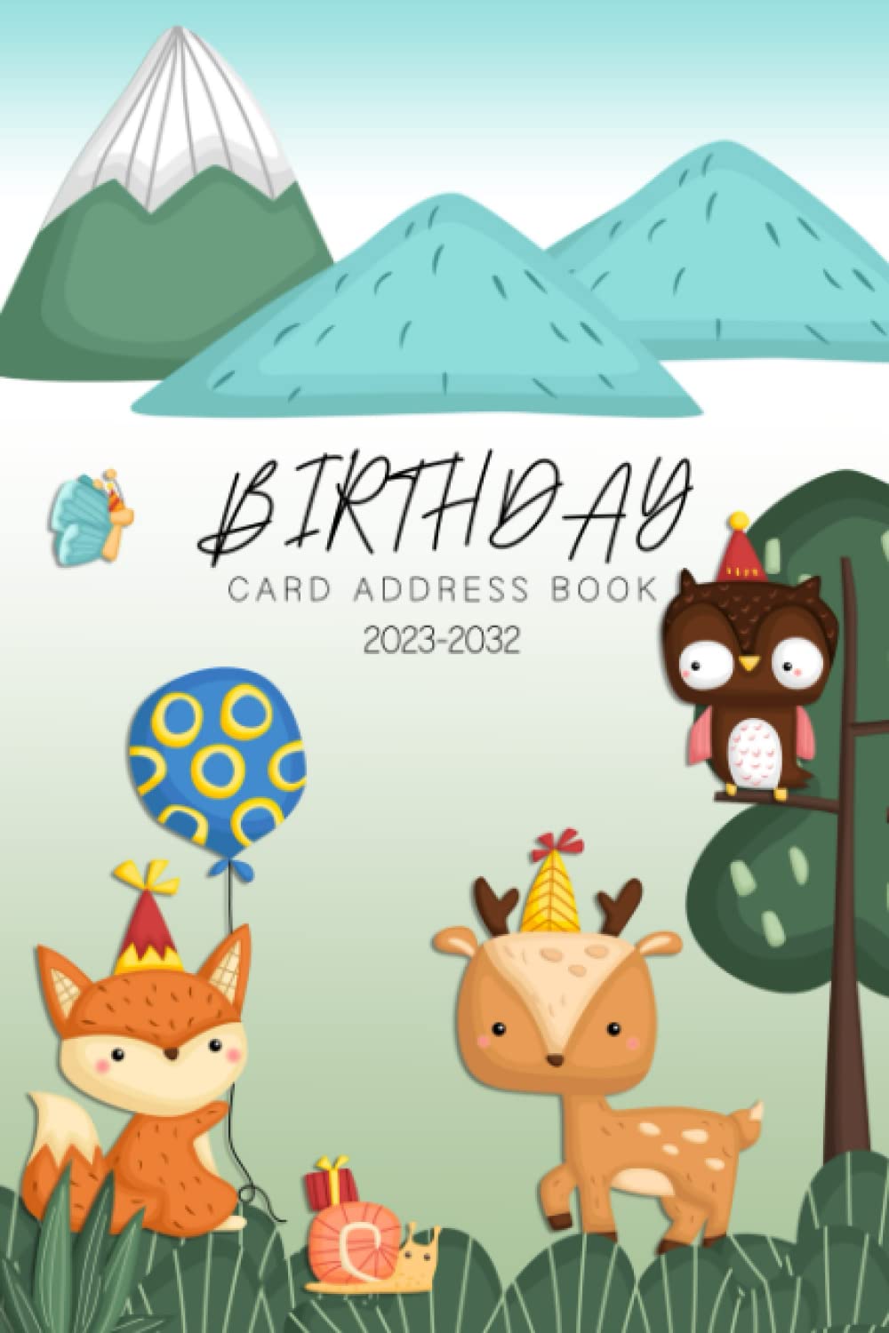 Birthday Card Address Book 20232032 Lewis, Dawn Books