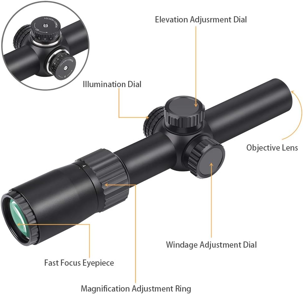 Feyachi Tactical Illuminated Starburst Riflescopes Photo