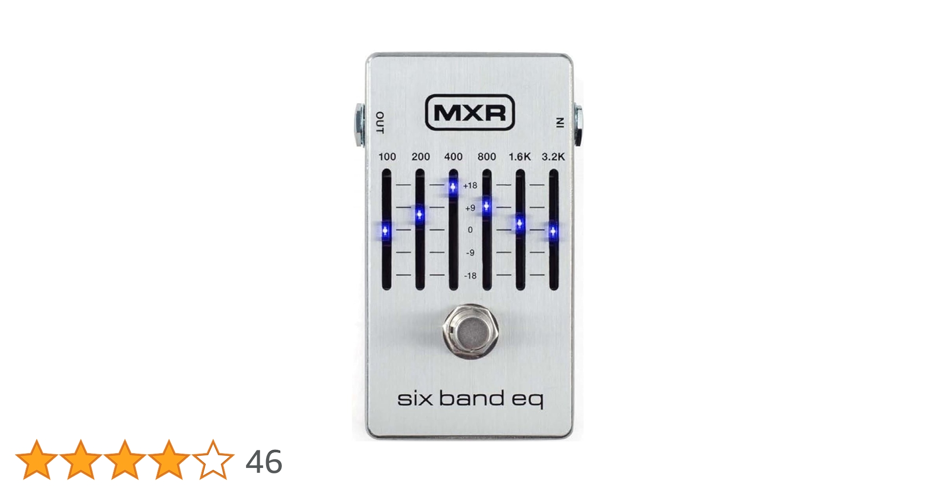 MXR M109 SIXBAND EQ イコライザー Amazon | MXR M109 6BAN GRAPHIC EQ | ディストーション
