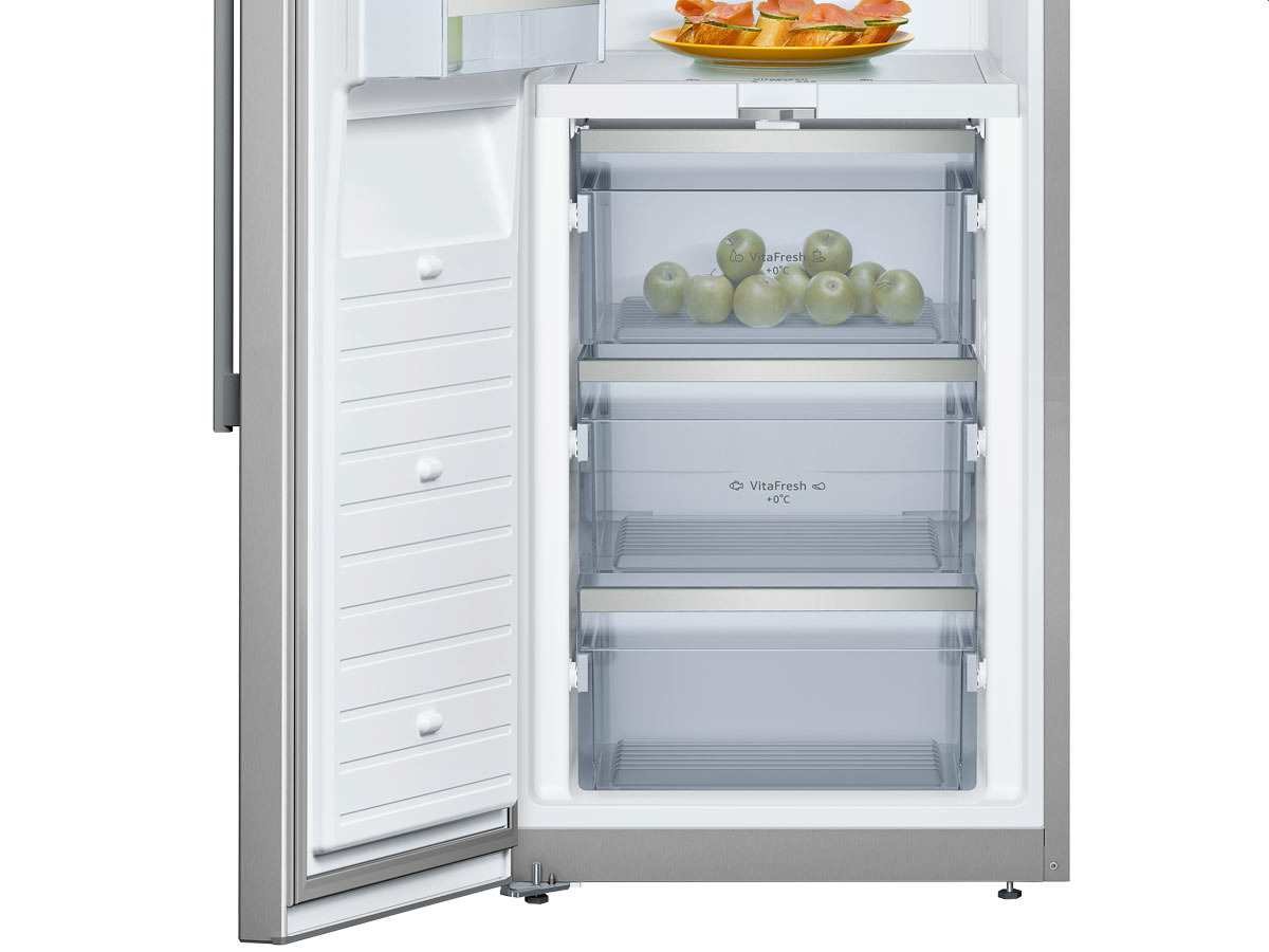 Neff KS8348I30 Autonome 300L A++ Argent réfrigérateur - Réfrigérateurs (300 L, SN-ST, 41 dB, A++, Argent)