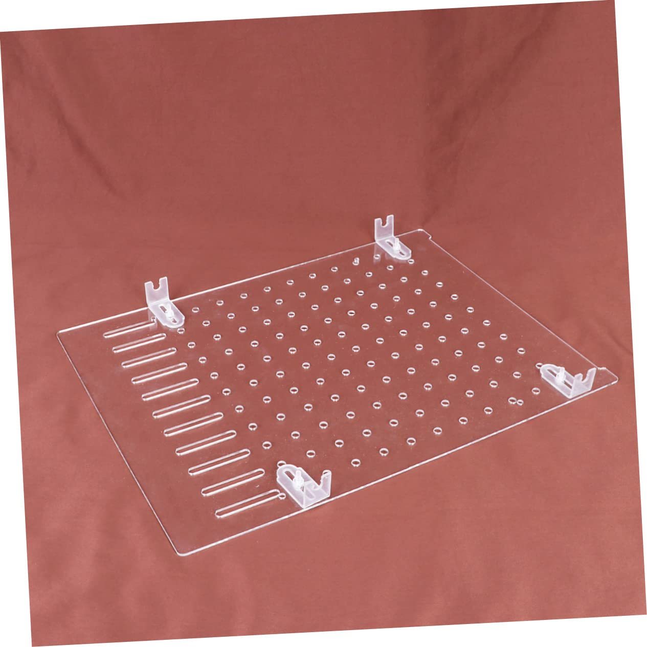 Yardwe Placa de segregación acrílica peceras acrilico petg Pets decoración del Tanque de Peces de Acuario Divisor de frituras de Pescado Placa de segregación de Pescado Acrílico Dividir