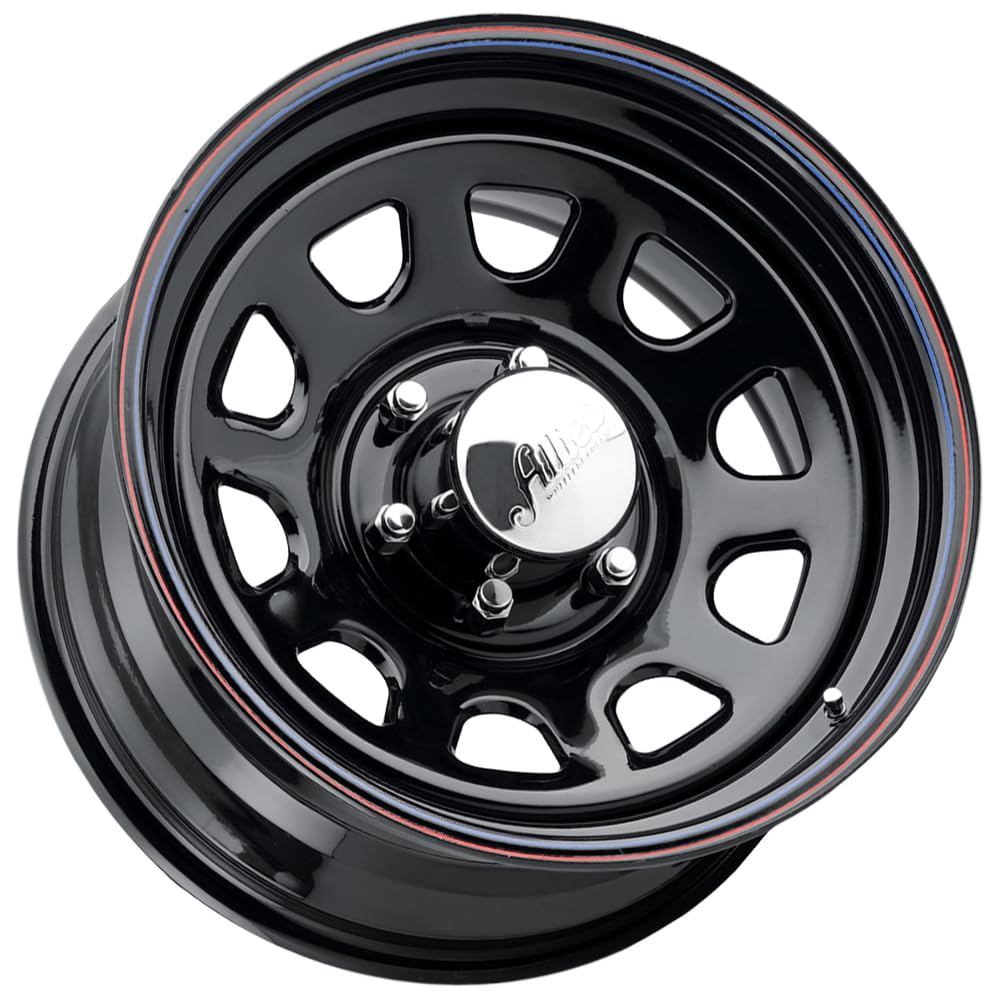 Amazon.com: Allied Wheel 52B Black Daytona 15X7 5X4.5, 3.75