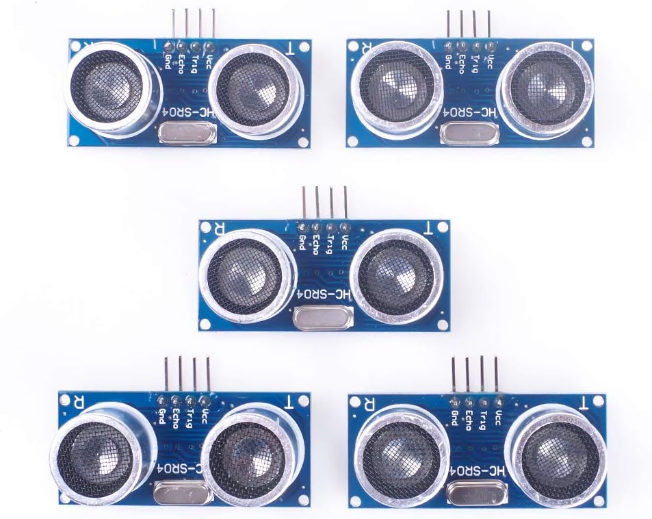 ANGEEK 5PCS HC-SR04 to world Ultrasonic Wave Detector Ranging Module for arduino Distance Sensor