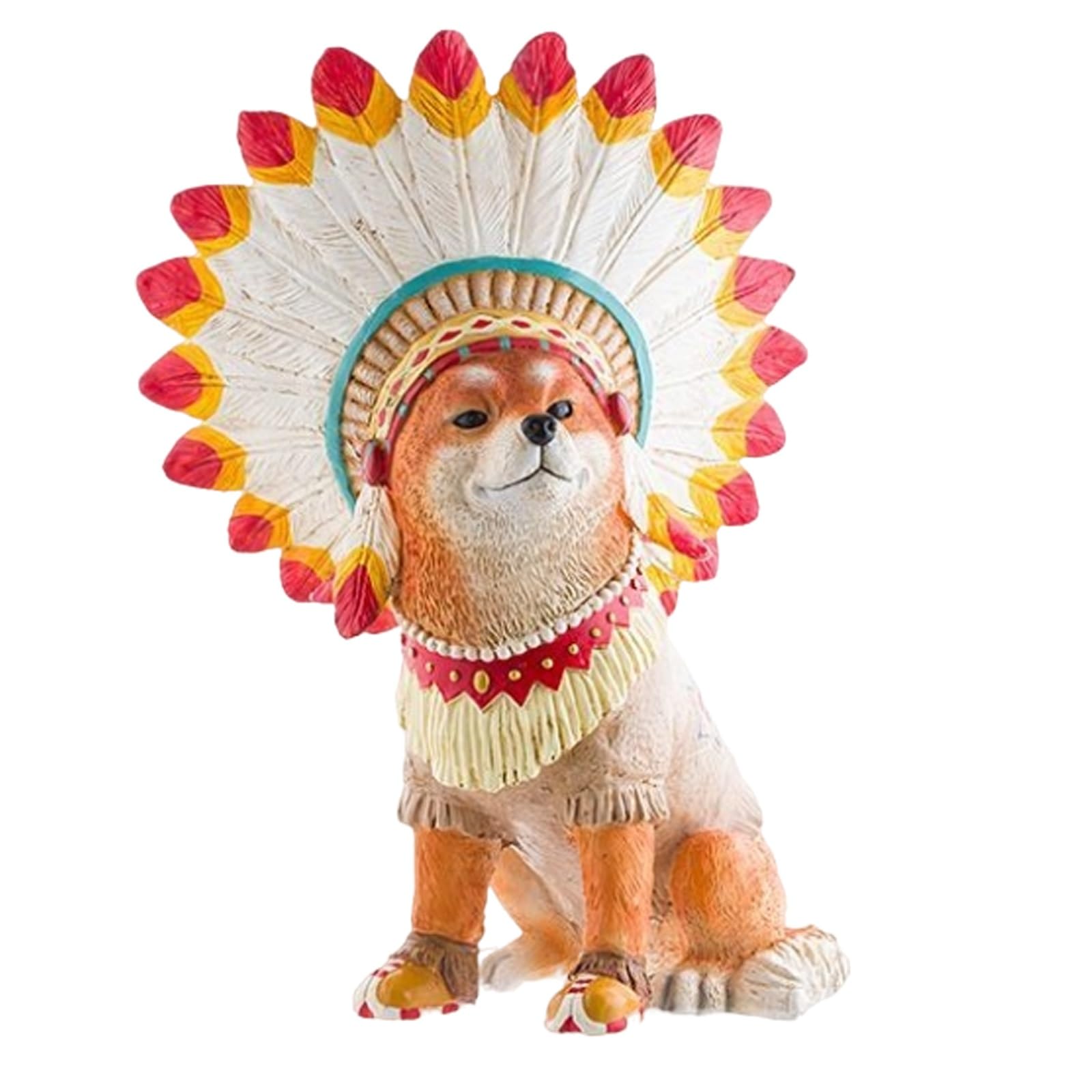 Whbbbj Creative Shiba Inu Statue, Shiba Inu Decor, Realistic Japanese Doggy Shiba Inu Statue, Cute Dog Collectibles, American Western Style Shiba Inu Statue, Lifelike Shiba Inu Figurine Home Decor