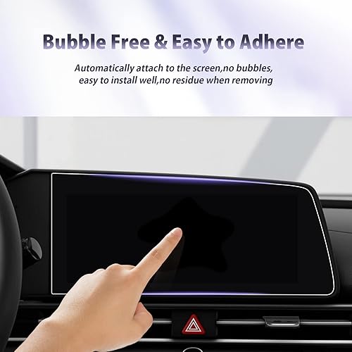 Miniatura 7 de LUWU - Protector de pantalla para Hyundai Elantra 2023 de 10.25 pulgadas, accesorios para Hyundai Elantra 2021-2023, pantalla de infoentretenimiento