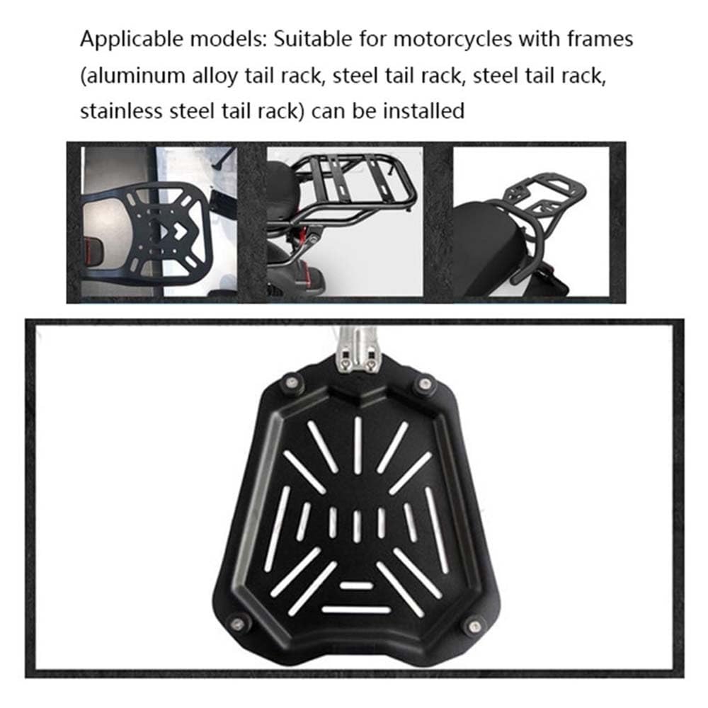 Coffre de Moto en Aluminium Box Moto Scooter Valise 28L 36L 45L 55L 65L 80L 100L, avec Verrouillage De Sécurité(Noir,28L)