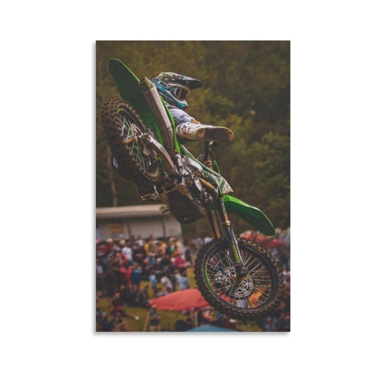 ASUIU Eli Tomac Canvas Poster Canvas Poster Wall Art Picture Prints Hanging Photo Decor Home Posters Artworks 12x18inch(30x45cm)