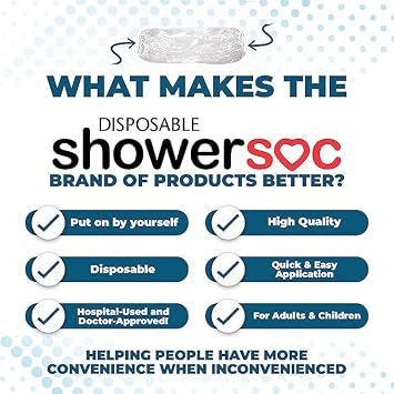Disposable PICC Line Shower Cover 7 Pk Large (1724) Waterproof