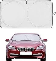 Vista 1 de ANKIA - Parasol plegable para parabrisas de automóvil, protección solar interior para la mayoría de automóviles, camiones, SUV, camionetas