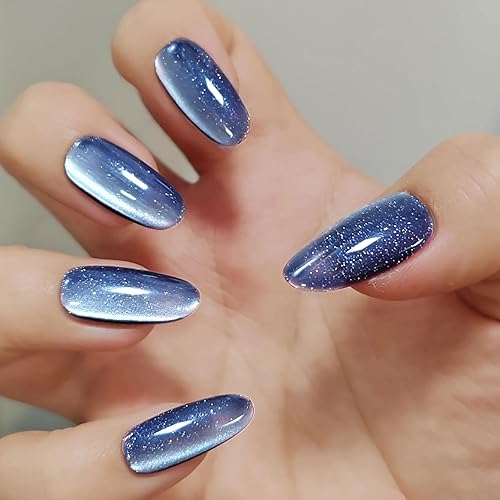 Miniatura 5 de Planet - Esmalte de uñas de gel de ojo de gato, esmalte de gel de gelatina para gatos con barra magnética, diseño de ojos de gato magnético de