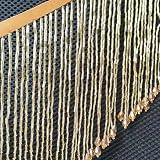 1 Yard 90cm Crystal Tassel Trim Lace Ribbons Trim Beaded Tube Lace Fabric DIY Sewing Curtain Wedding
