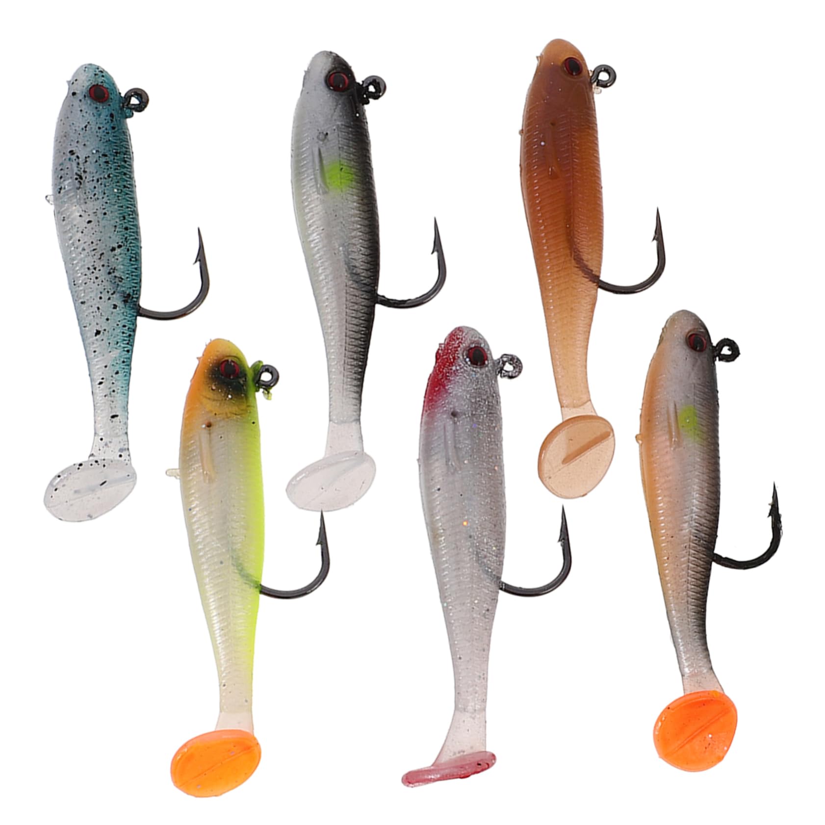 INOOMP Appât pour Bar Sel Fournitures De Pêche Chasseur Truite Artificiel Petit Gabarits De Pêche Faux Appâts pour Poissons Acier Inoxydable
