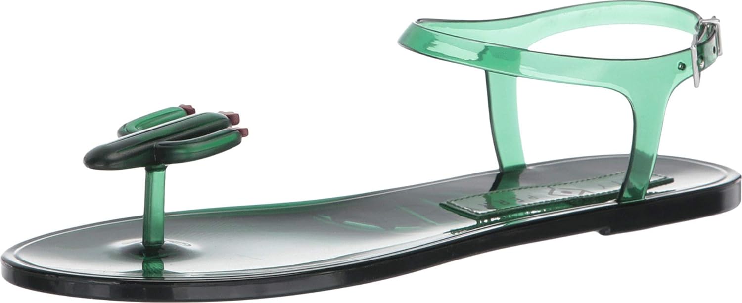 Katy Perry Women's The Geli Flat Sandal 5 Cactus