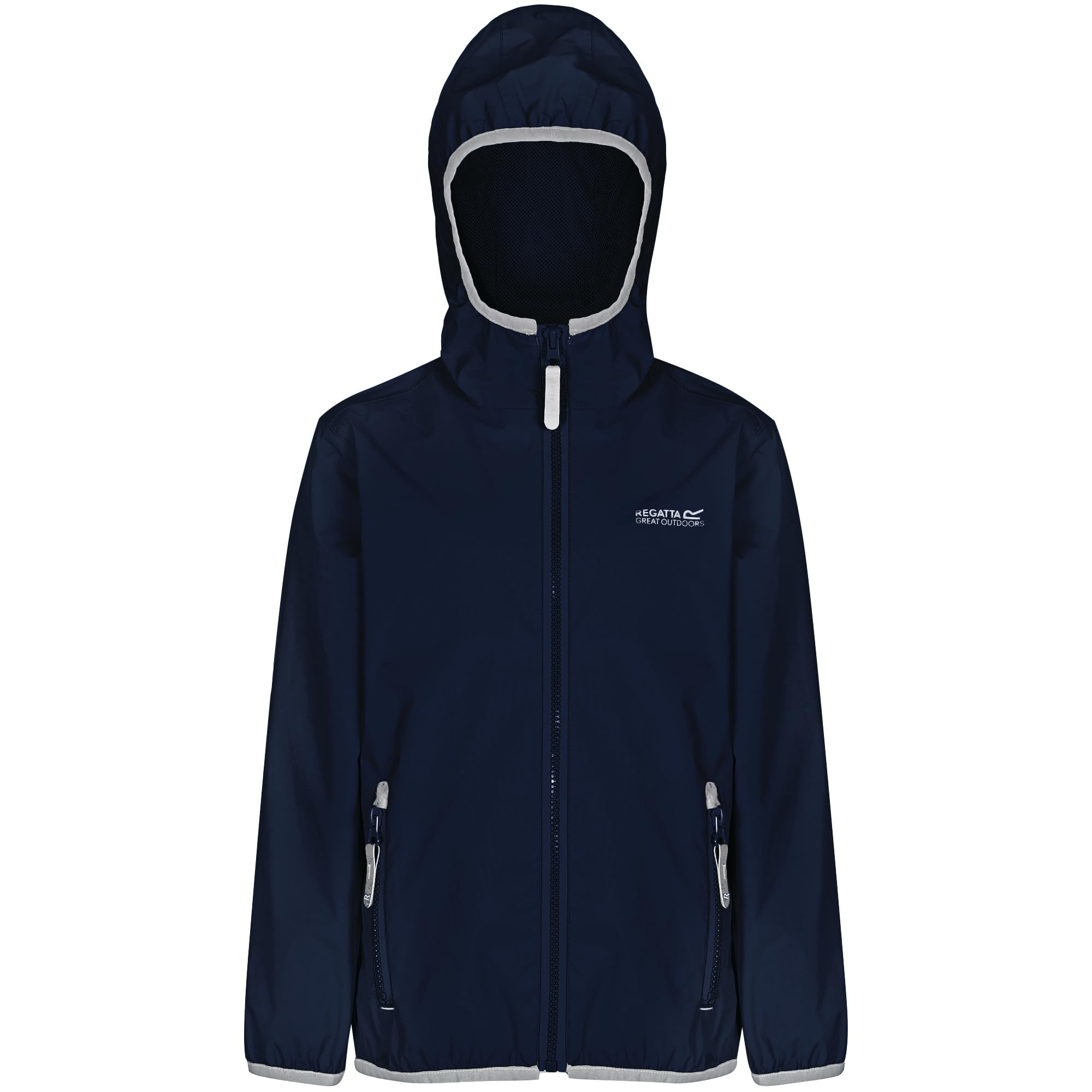 Regatta Kids’ Lever Ii Packaway School Jacket - Blue Size 11-12 Years