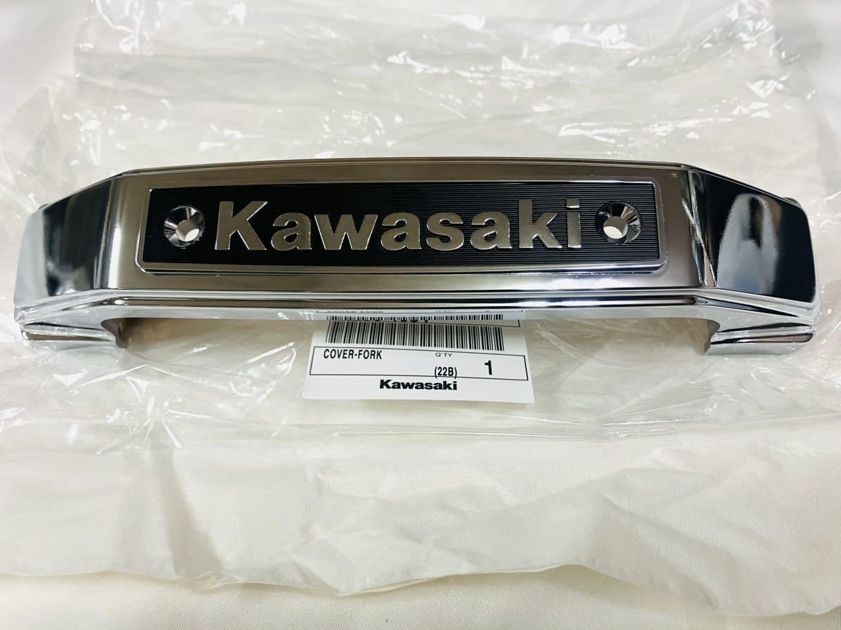 カワサキ　ゼファー1100　ステムエンブレム　三叉カバー　カワサキエンブレム カワサキ ゼファー1100 ステムエンブレム 三叉カバー カワサキ