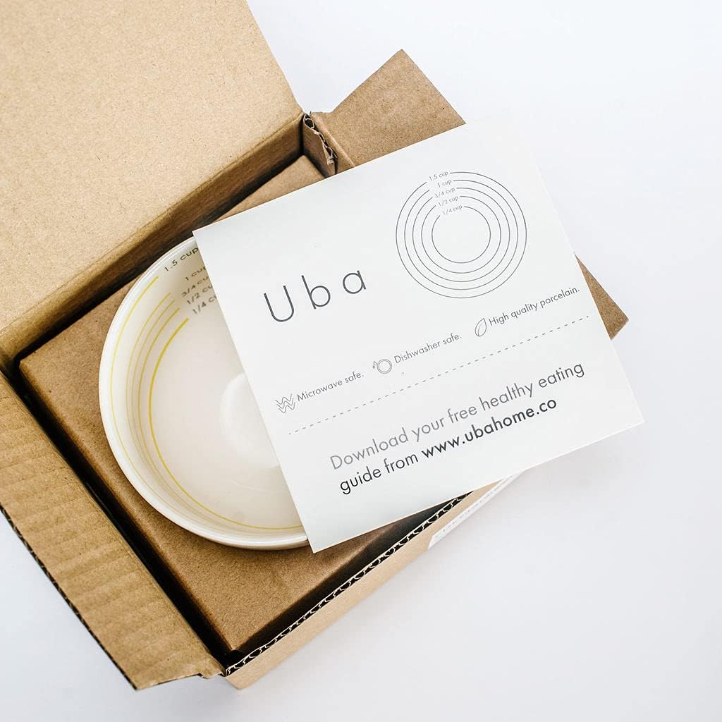 Uba Portion Control Bowl (4 Pack) for Healthy Eating & Bariatric Diet (4)