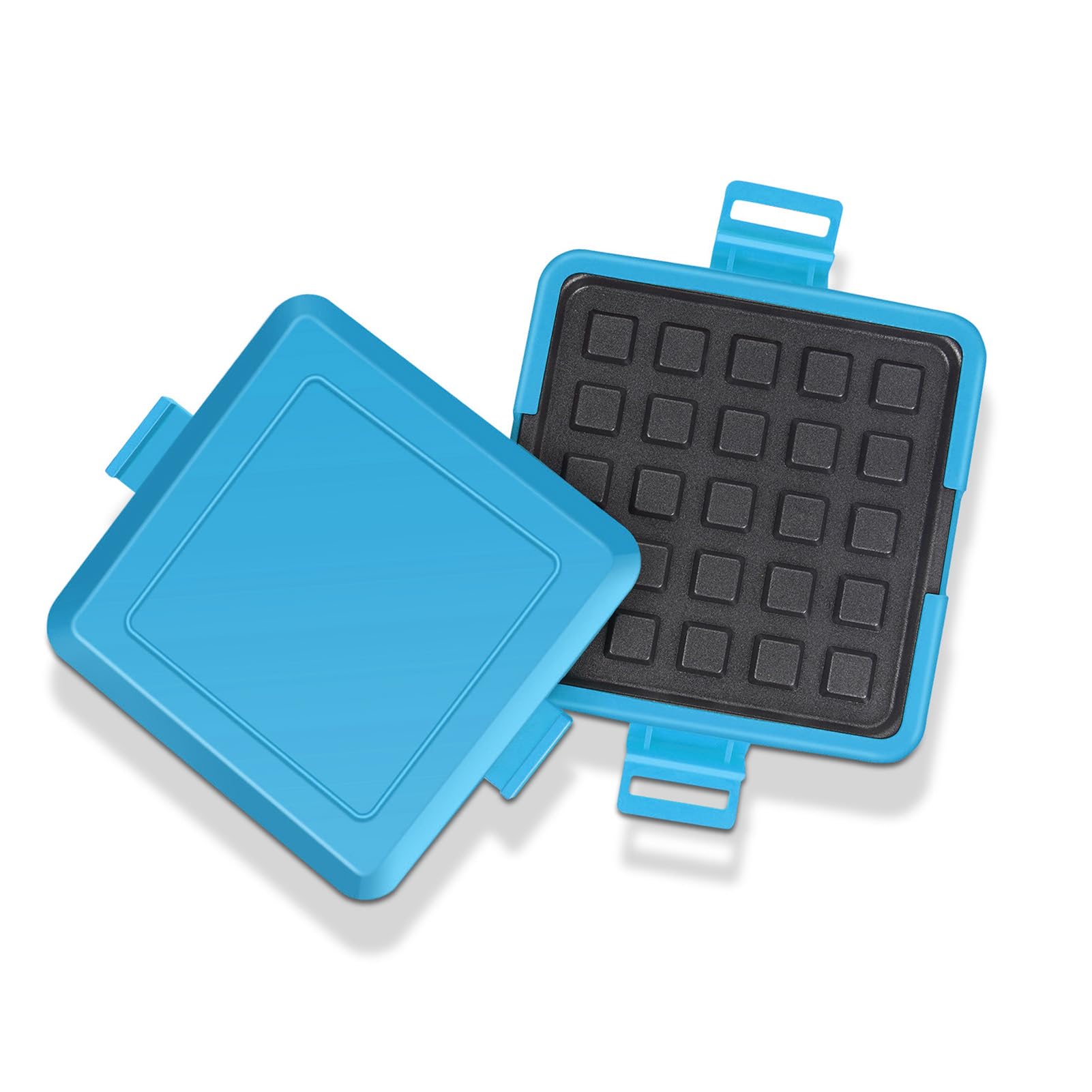 Ausla Microwave Toastie Maker, 170x145x35mm Silicone Panini Press (BLUE)