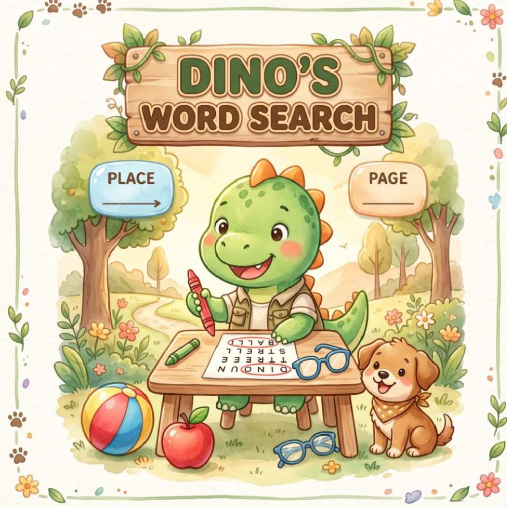 DINO'S WORD SEARCH