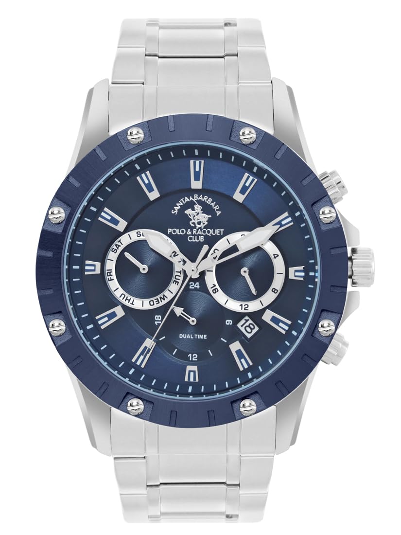 Santa barbara polo & racquet club Analog Blue Dial Mens Watch-SB.1.10545-2 (B0D2HR3RKT) Amazon Price History, Amazon Price Tracker
