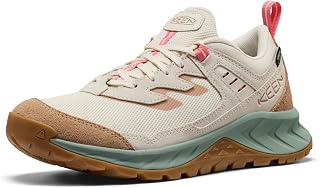 KEEN Women's Hightrail Low Height Durable Lightweight Breathable Leather Waterproof Hiking Shoes