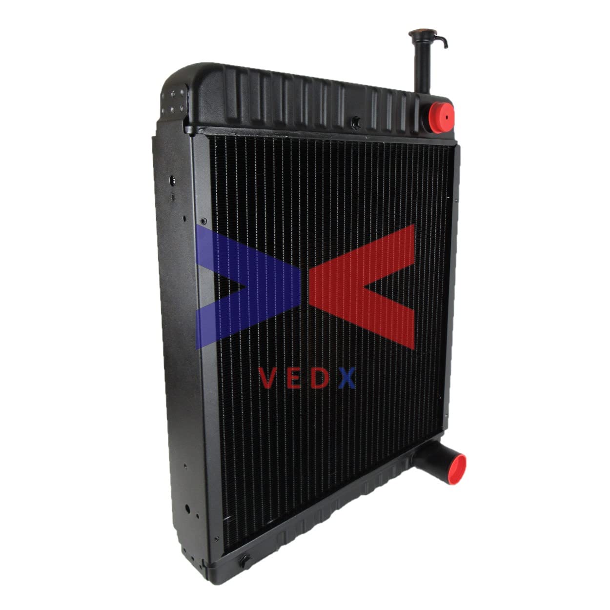 Vedx Online Tractor Radiator Compatible with Case/International 71611C1 Fits 766,886,966,986,1066,1086,1466,1486,1566,1586,Hydro 100,186